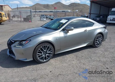2016 Lexus Rc 350 z USA, uszkodzony, nr VIN JTHSE5BC5G5005883